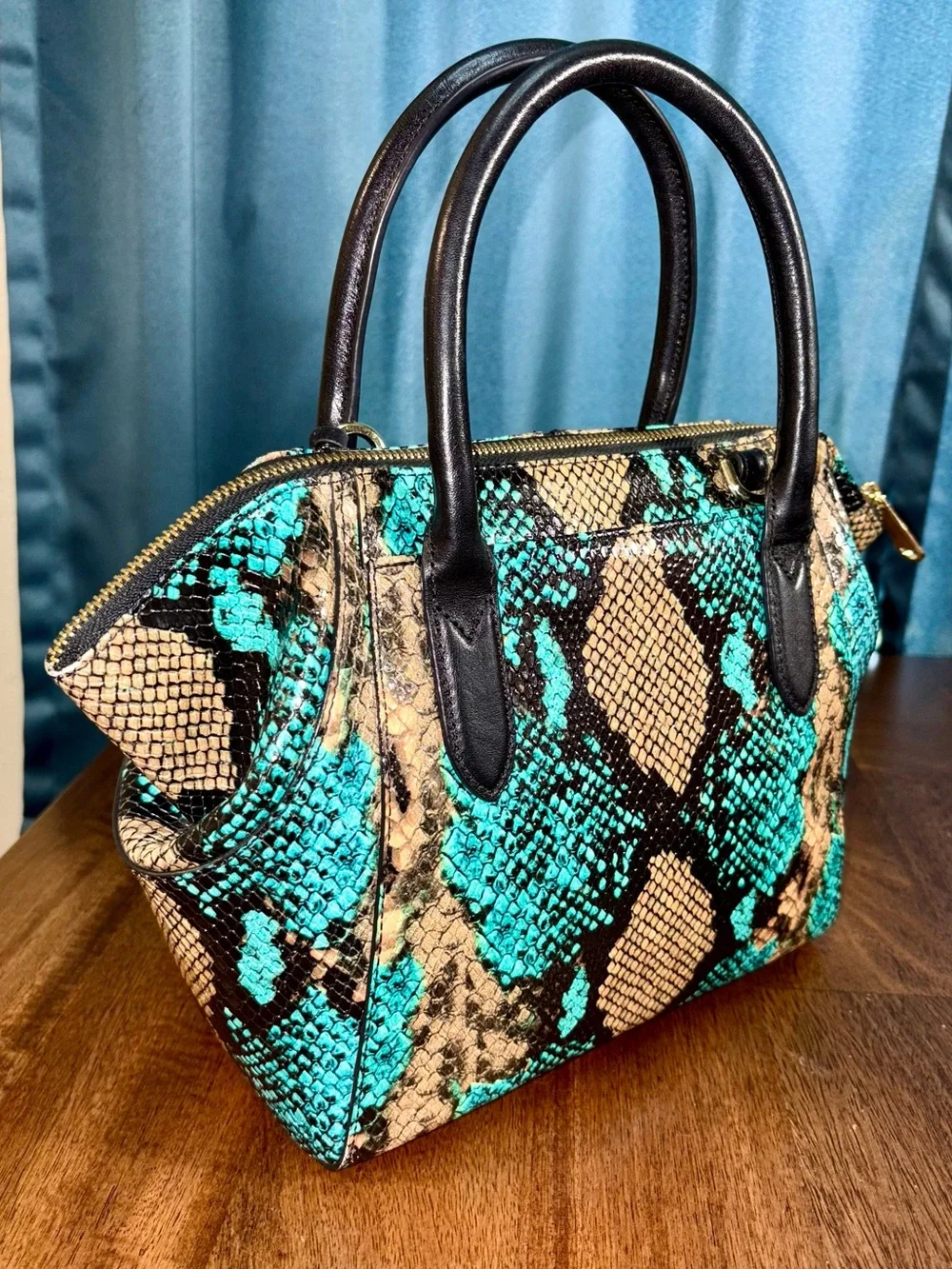 Brahmin GUC Mini Camila - Bird of Paradise Frontera - Suede Tassels - Wing Sides